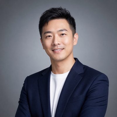 陈明轩,９１网创始人兼CEO,正面职业照